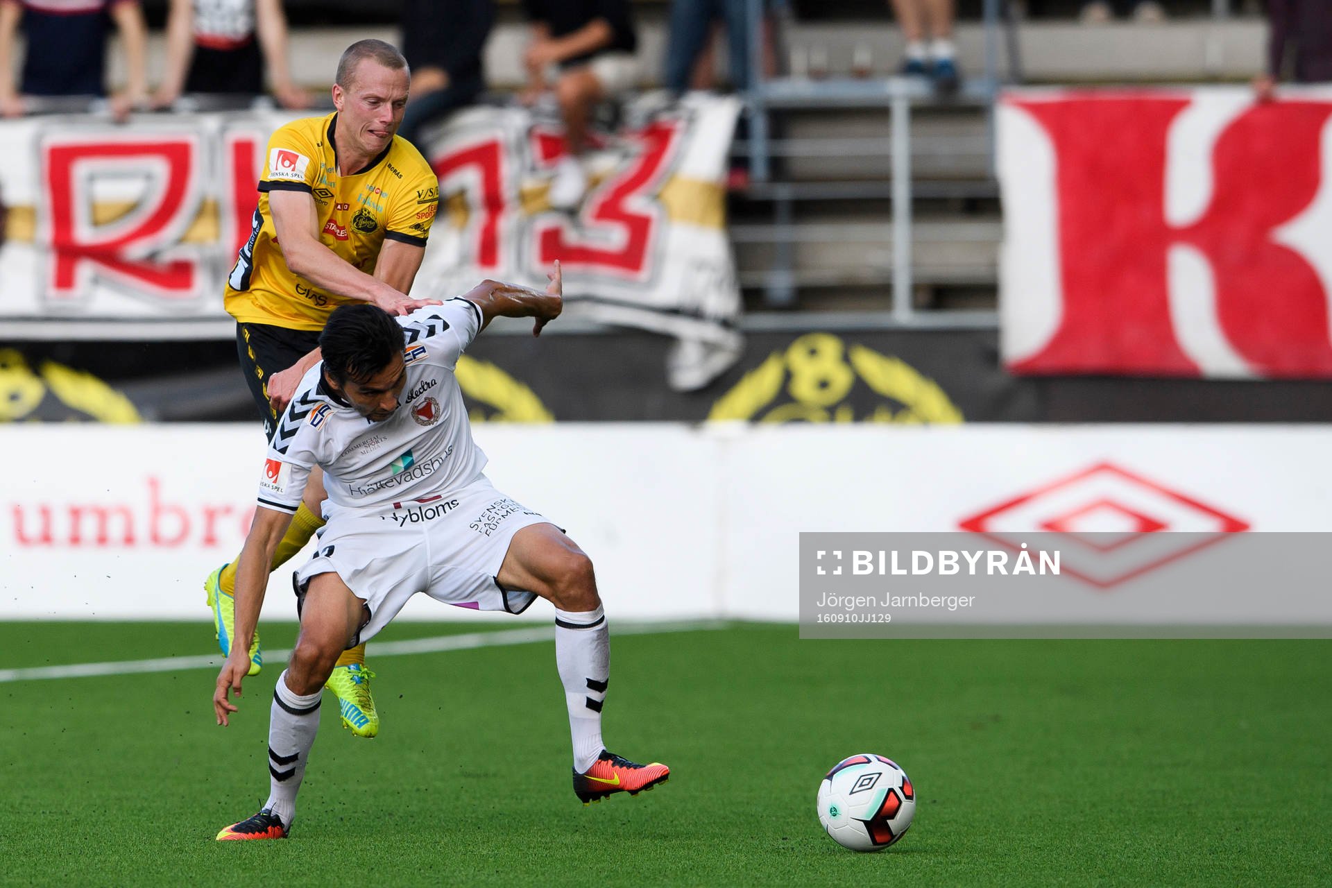 Kalmars Emin Nouri och Elfsborgs Daniel Gustavsson
