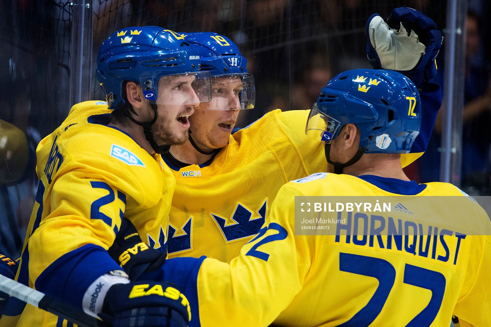 Sveriges Oliver Ekman Larsson, Nicklas Bäckström och