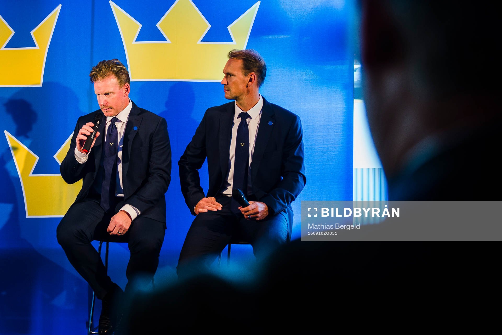 Daniel Alfredsson och Nicklas Lidström