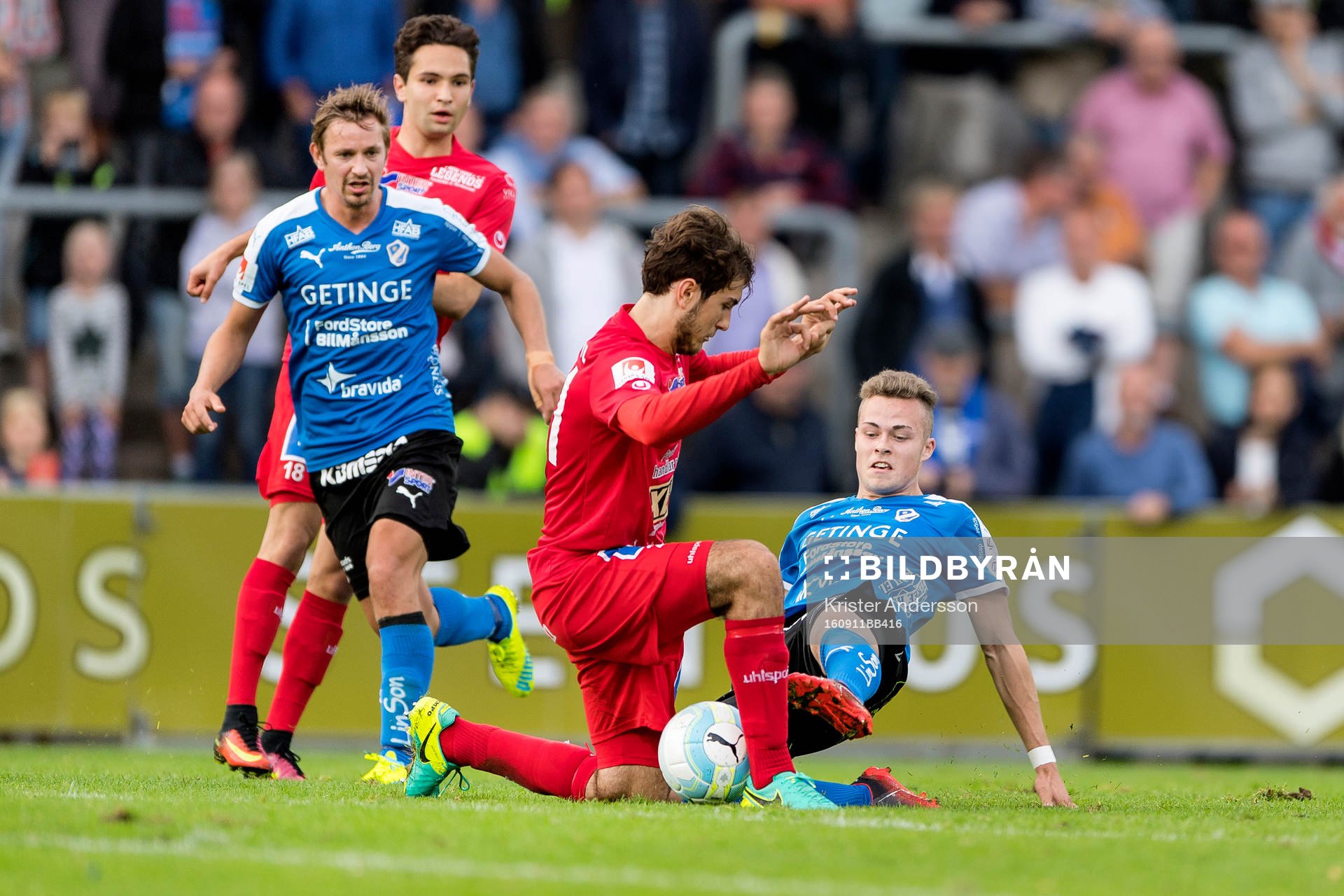 Åtvidabergs Alberto Catenacci och Halmstads Gabriel