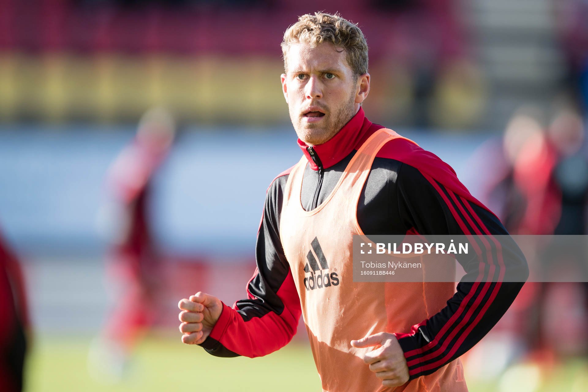 Östersunds Stefan Karlsson värmer upp