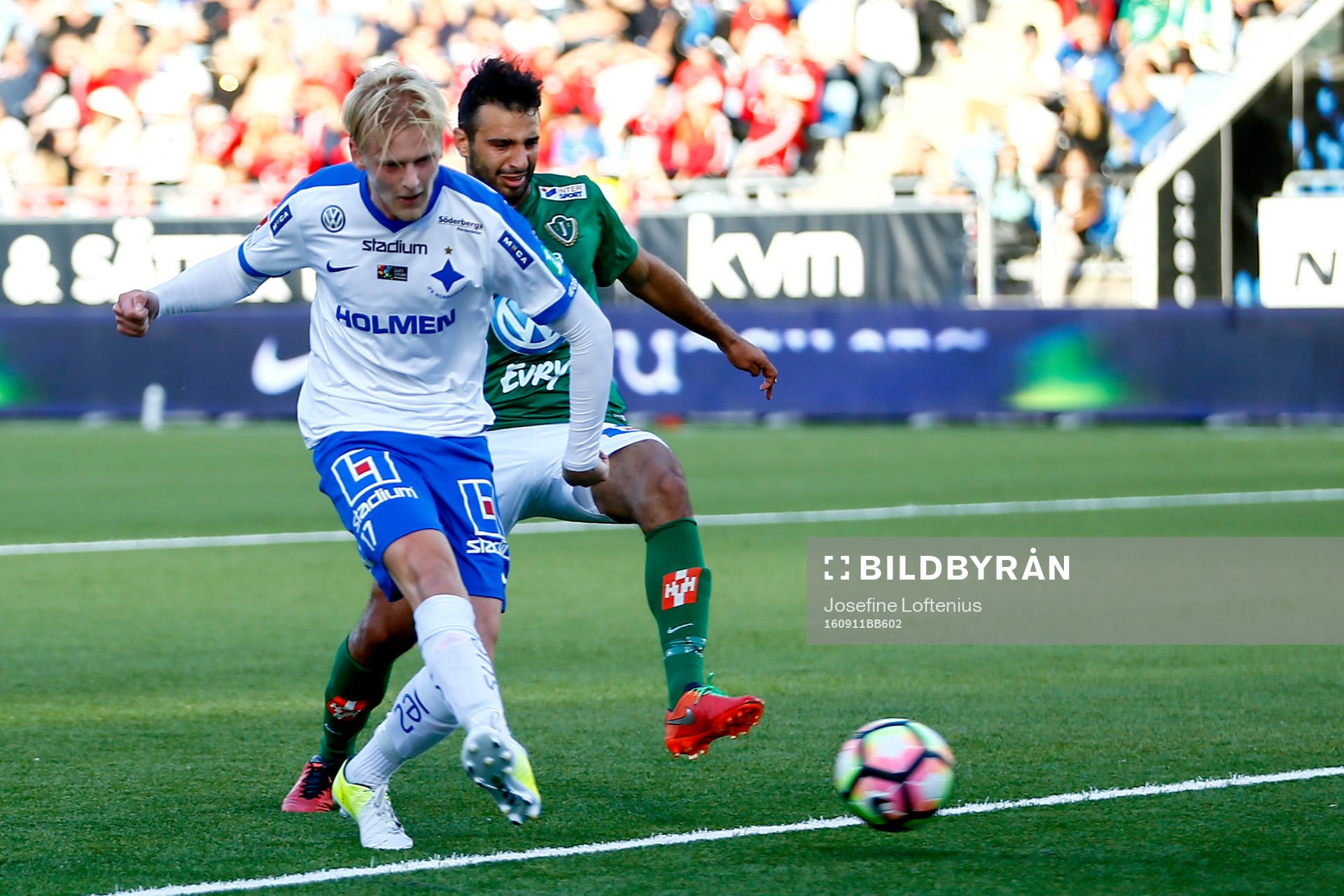 Norrköpings Karl Holmberg gör 3-0