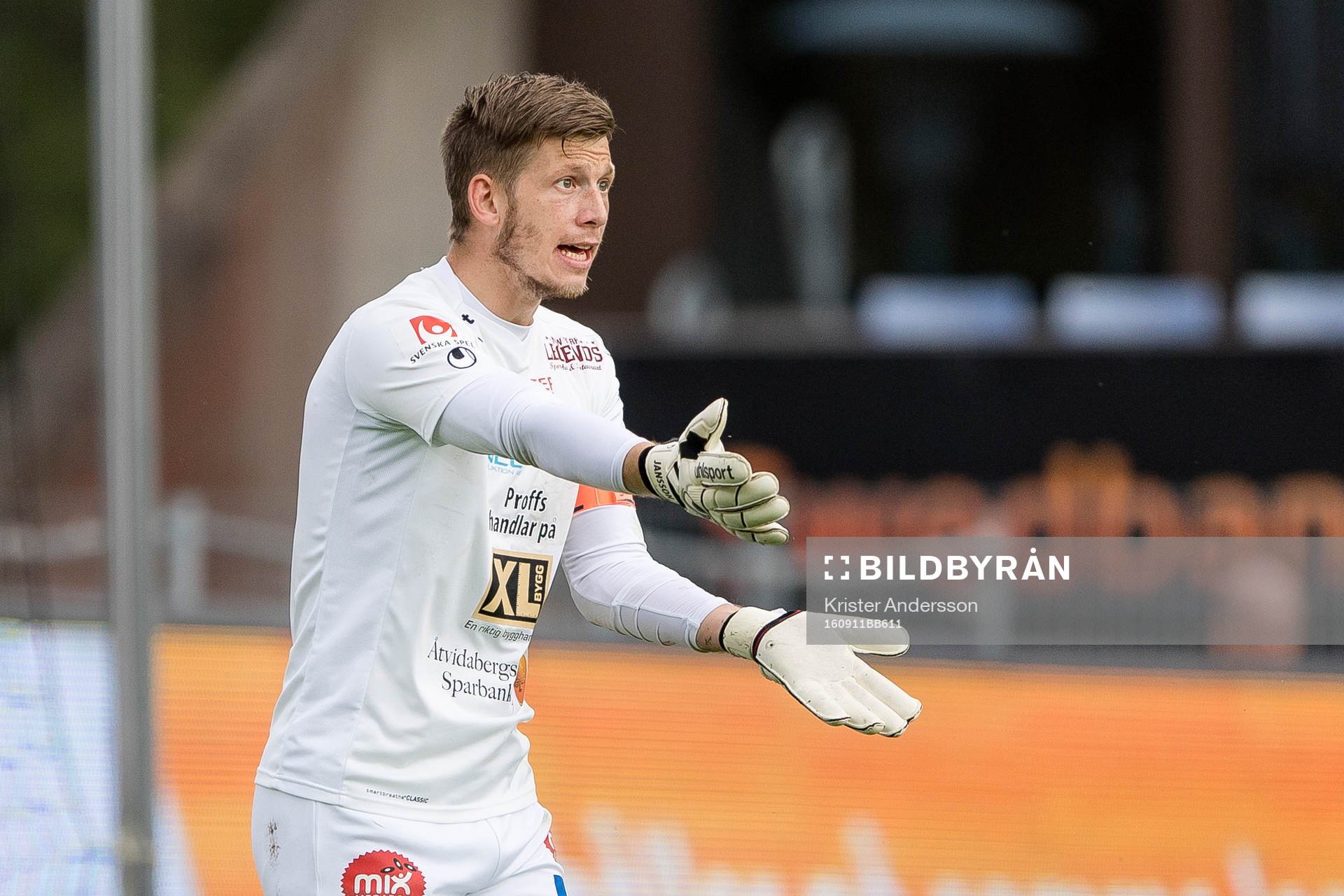 Åtvidabergs målvakt Gustav Jansson