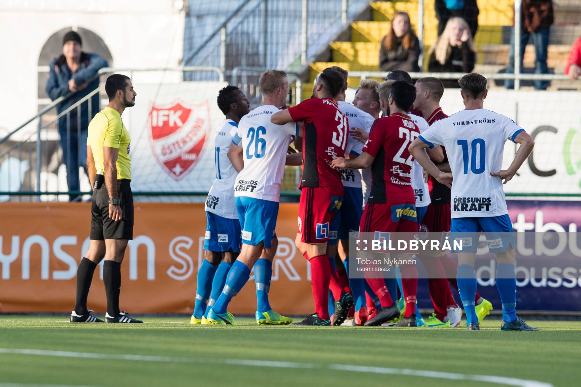 irriterat bland spelarna
