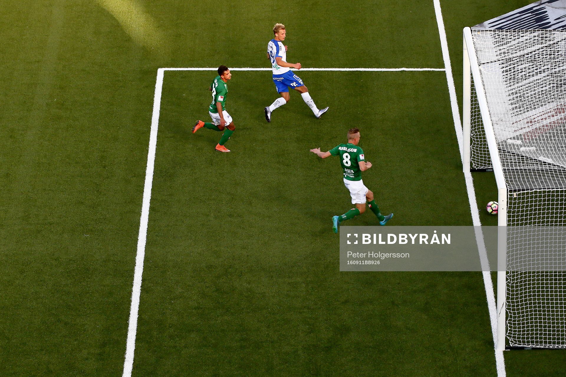 Mål 4-0 av Norrköpings Sebastian Andersson