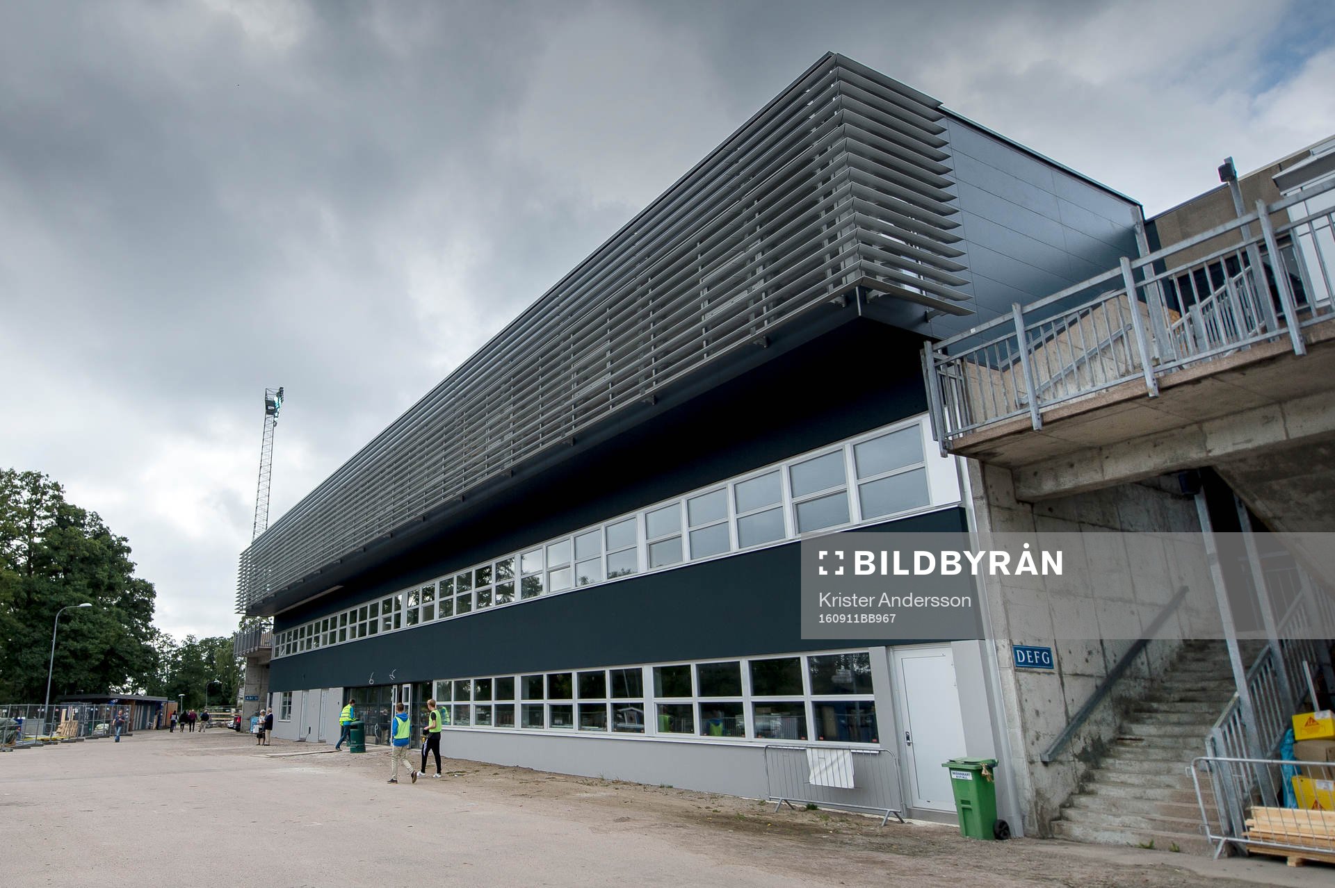 Örjans Vall före fotbollsmatchen i Superettan mellan