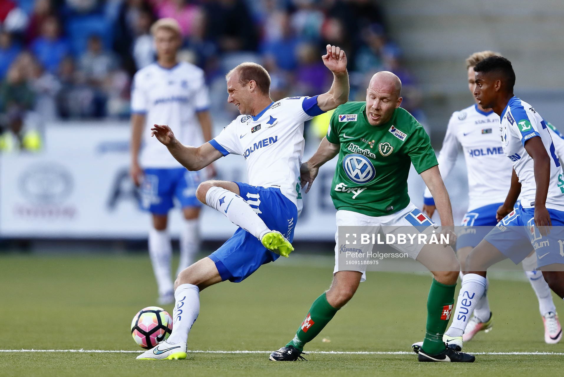 Norrköpings Andreas Johansson och Jönköpings Viktor