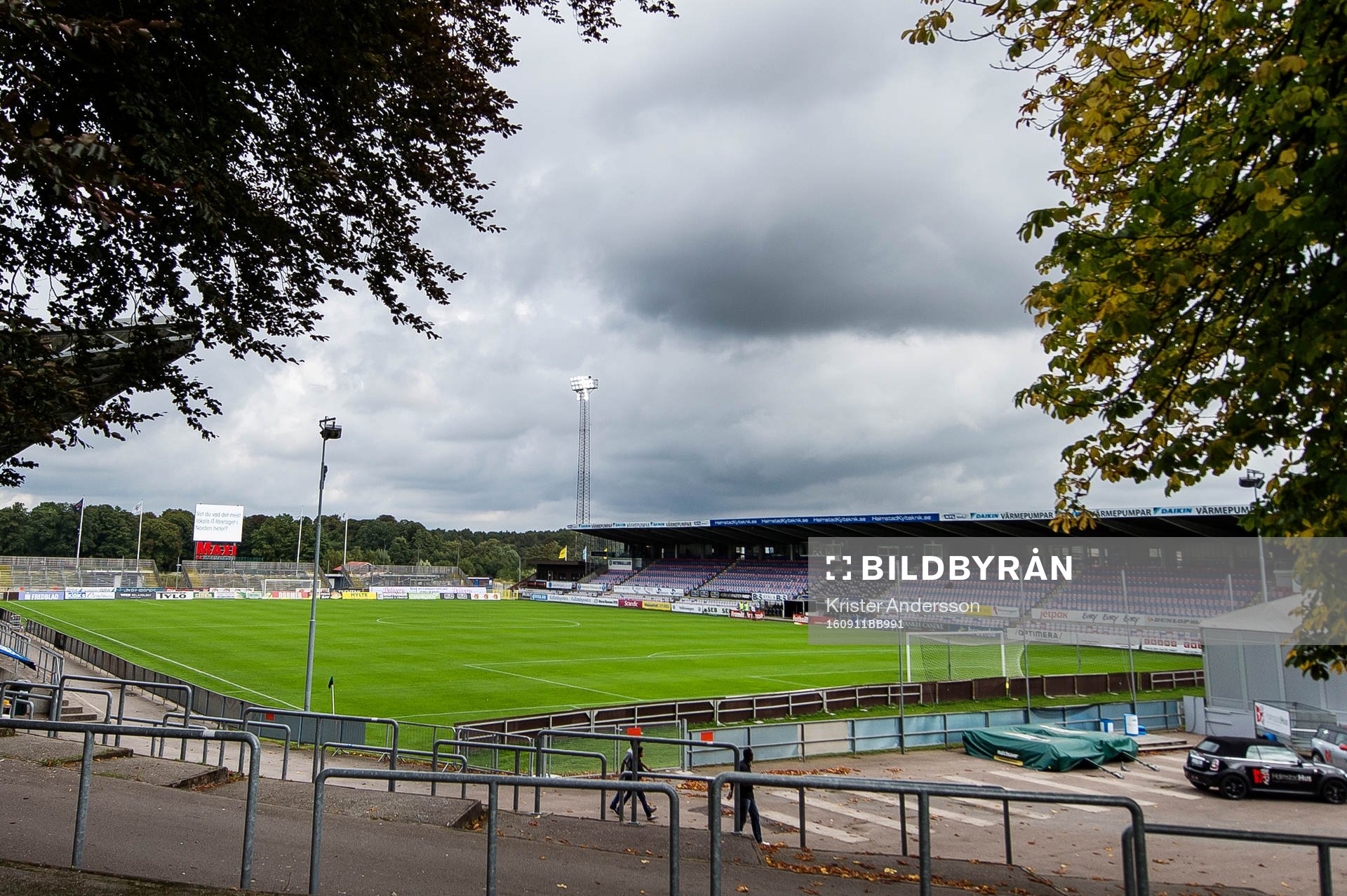 Örjans Vall före fotbollsmatchen i Superettan mellan