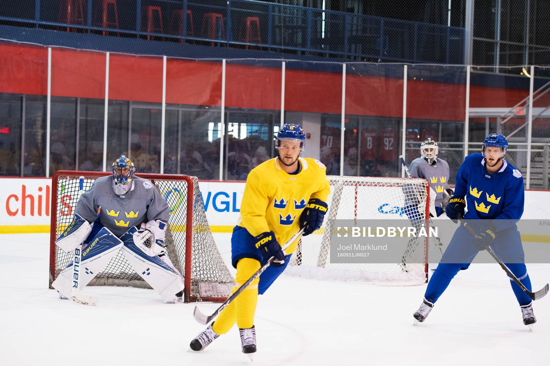Henrik Lundqvist, Anton Strålman och Carl Söderberg