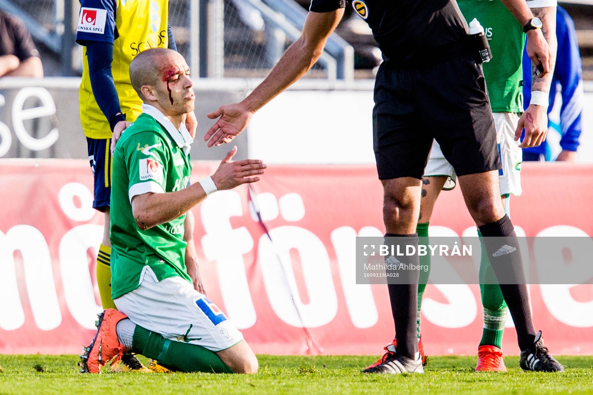 Ljungskiles Ahmed El-Amrani blöder