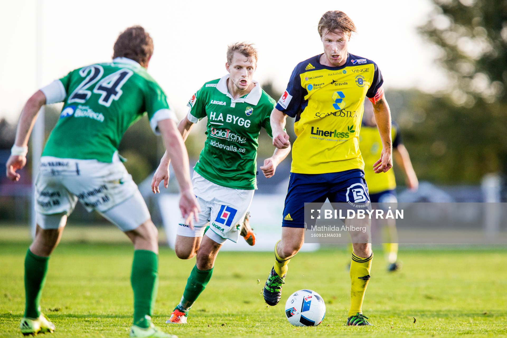 Ljungskiles Jakob Olsson och Ängelholms Marcus Bergholtz