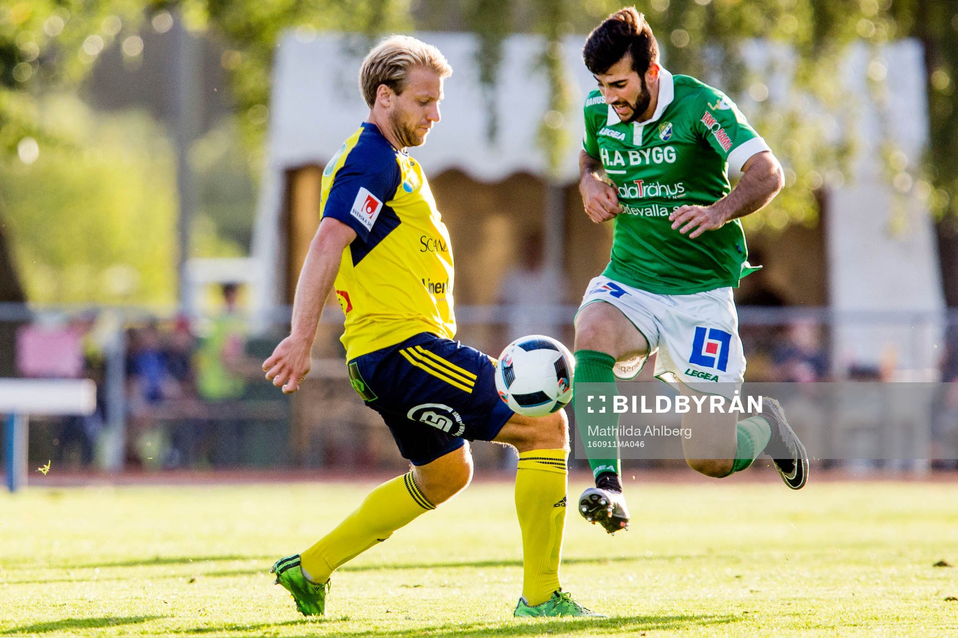 Ljungskiles Allan Mohideen och Ängelholms Fredrik Karlsson
