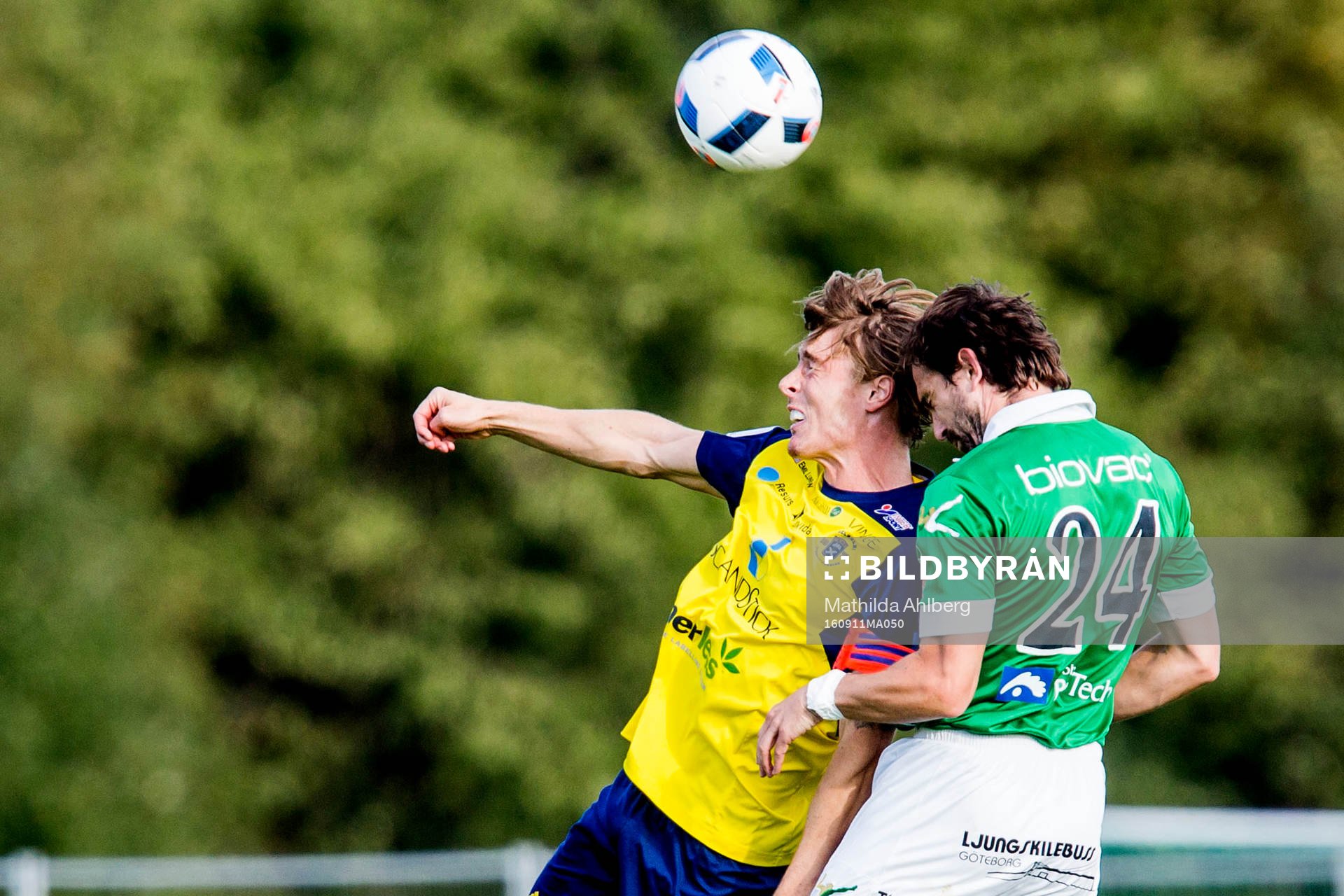 Ängelholms Marcus Bergholtz och Ljungskiles Aleksandar