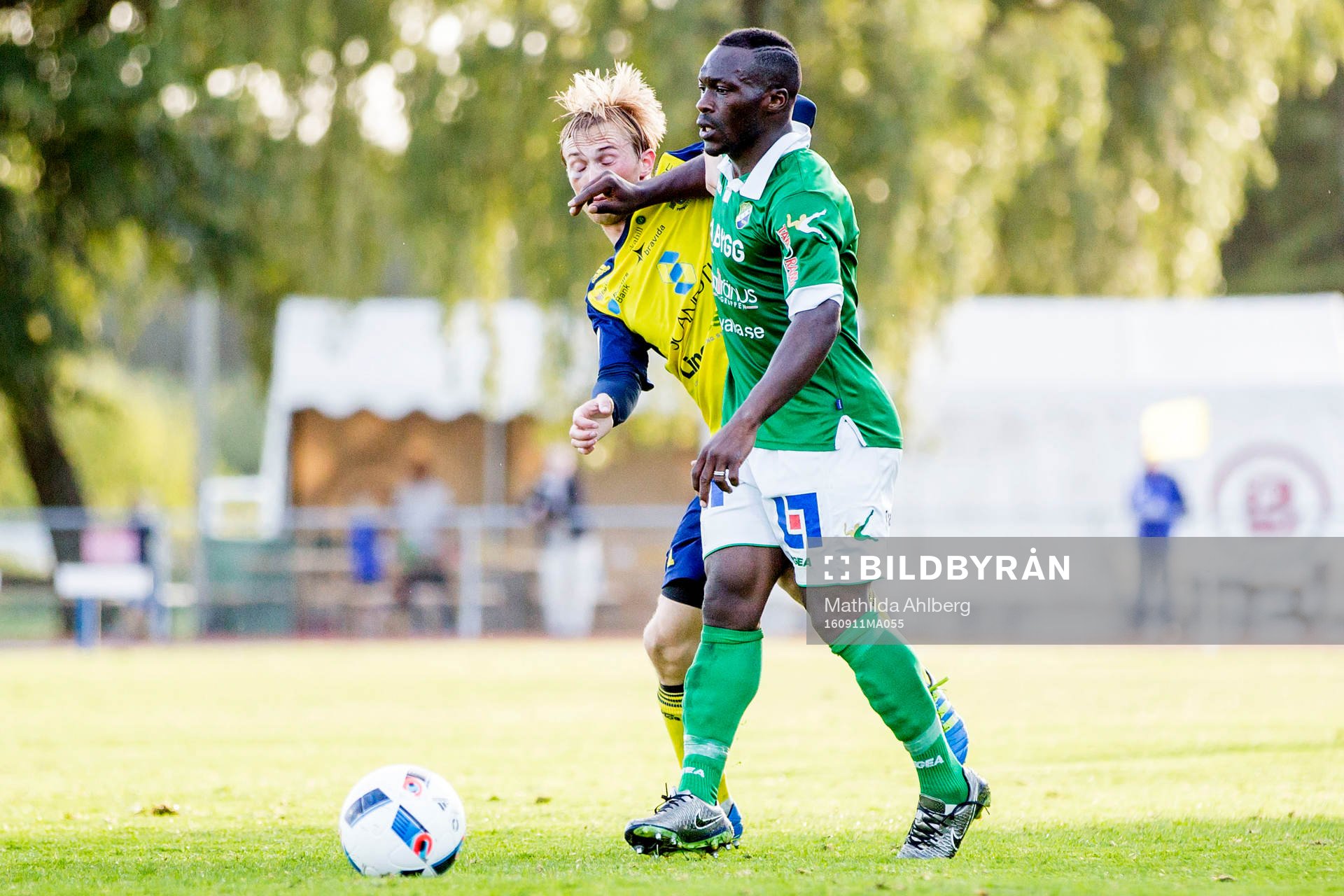 Ängelholms Albin Nilsson och Ljungskiles Ahmed Suleiman