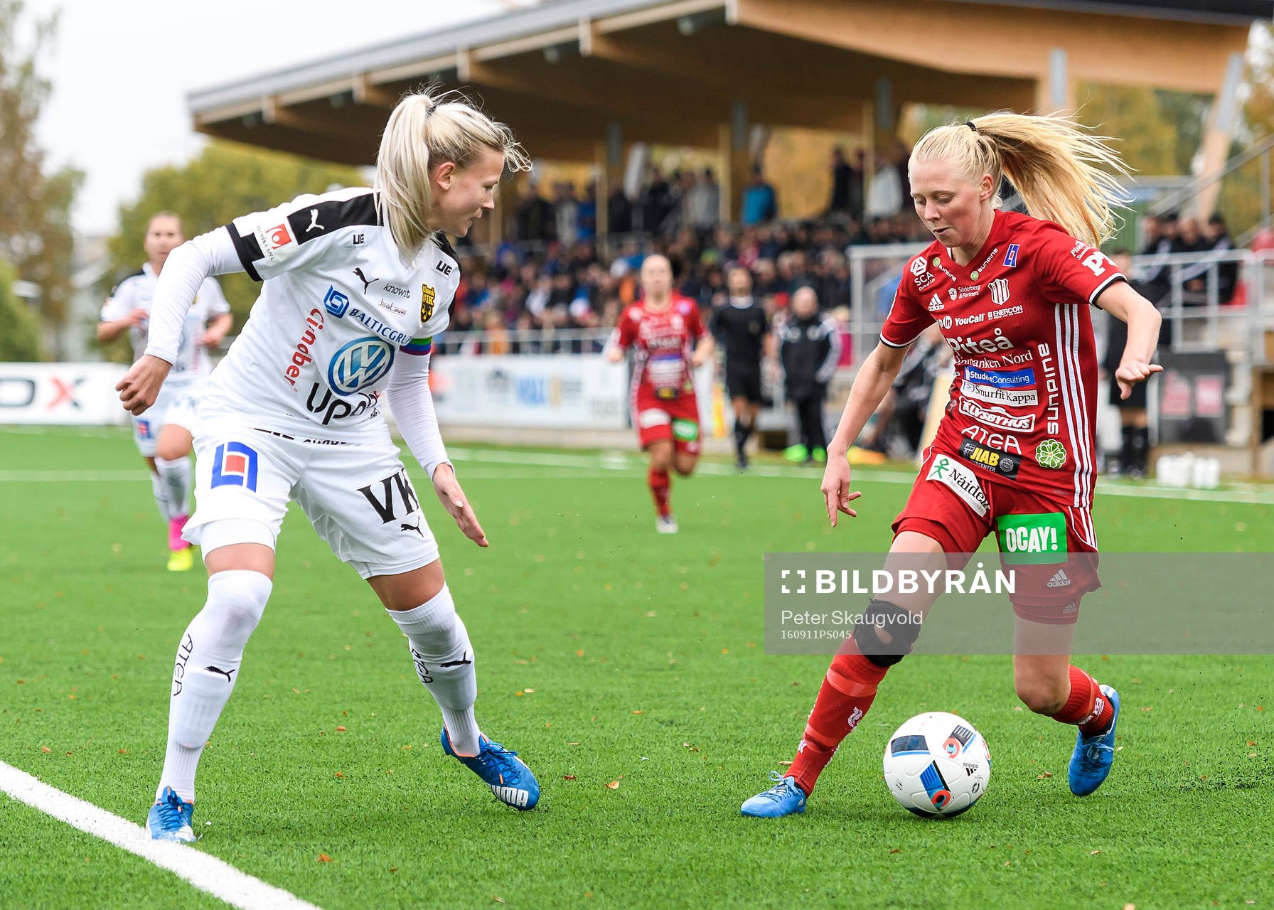 Umeås Hanna Glas och Piteås Elin Bragnum