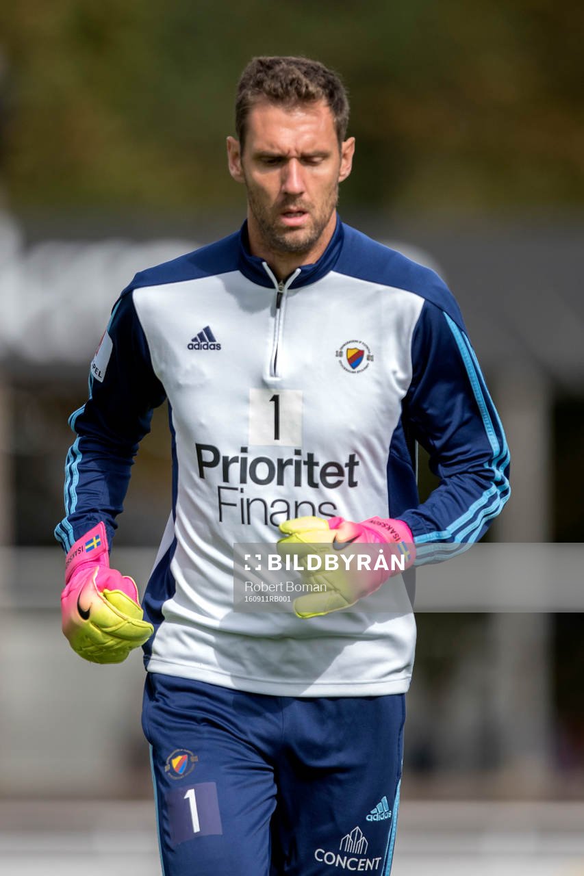 Djurgårdens målvakt Andreas Isaksson