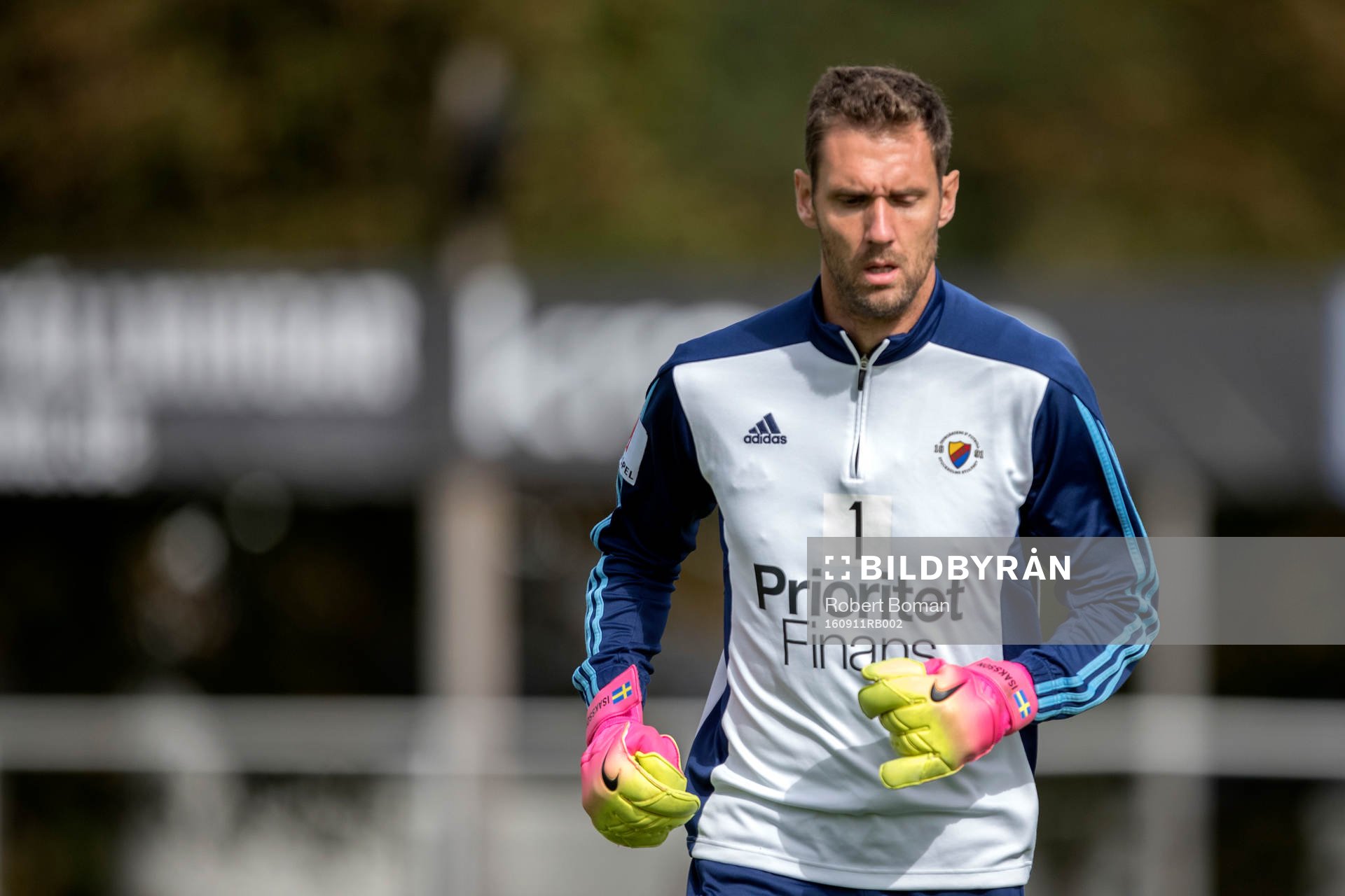 Djurgårdens målvakt Andreas Isaksson