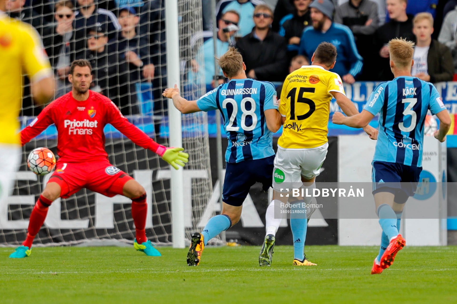 Falkenbergs Stefan Rodevåg gör 1-0