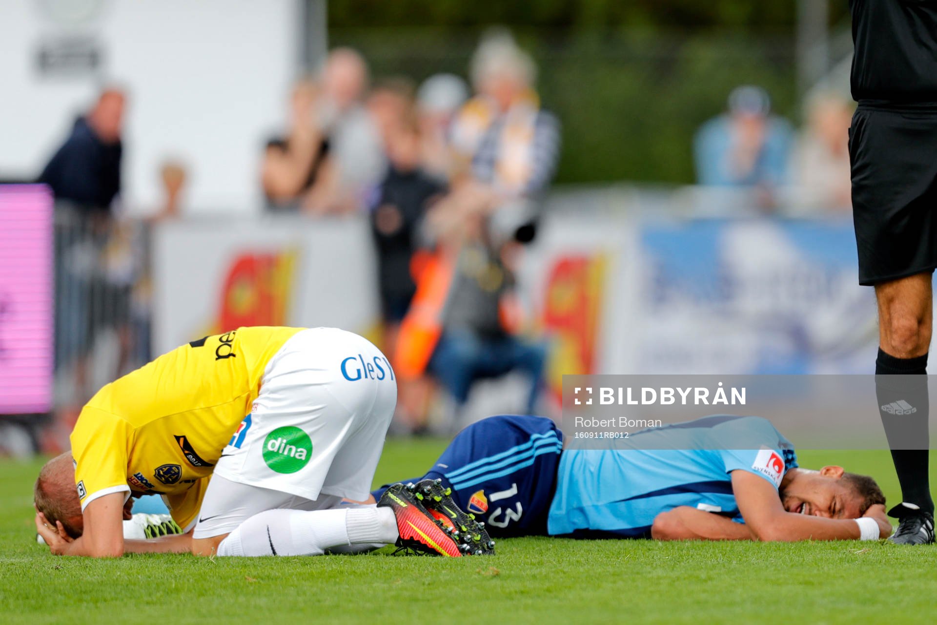 Falkenbergs Rasmus Sjöstedt och Djurgårdens Mathias
