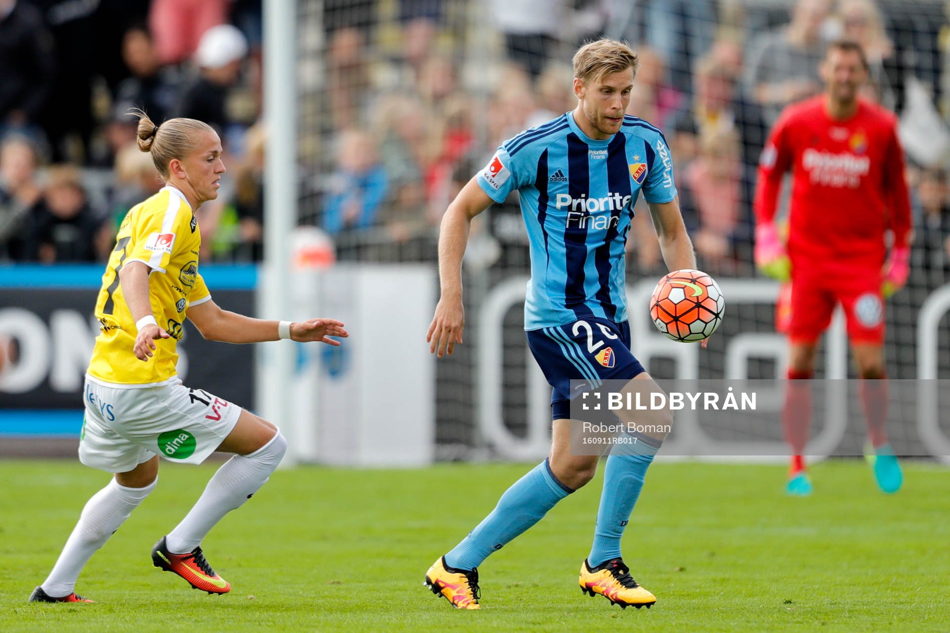Falkenbergs Jesper Karlsson och Djurgårdens Niklas