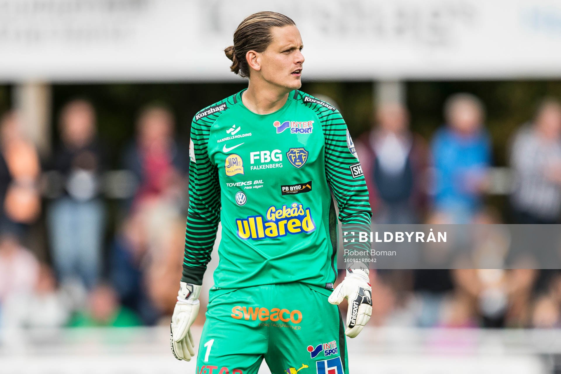 Falkenbergs målvakt Otto Martler