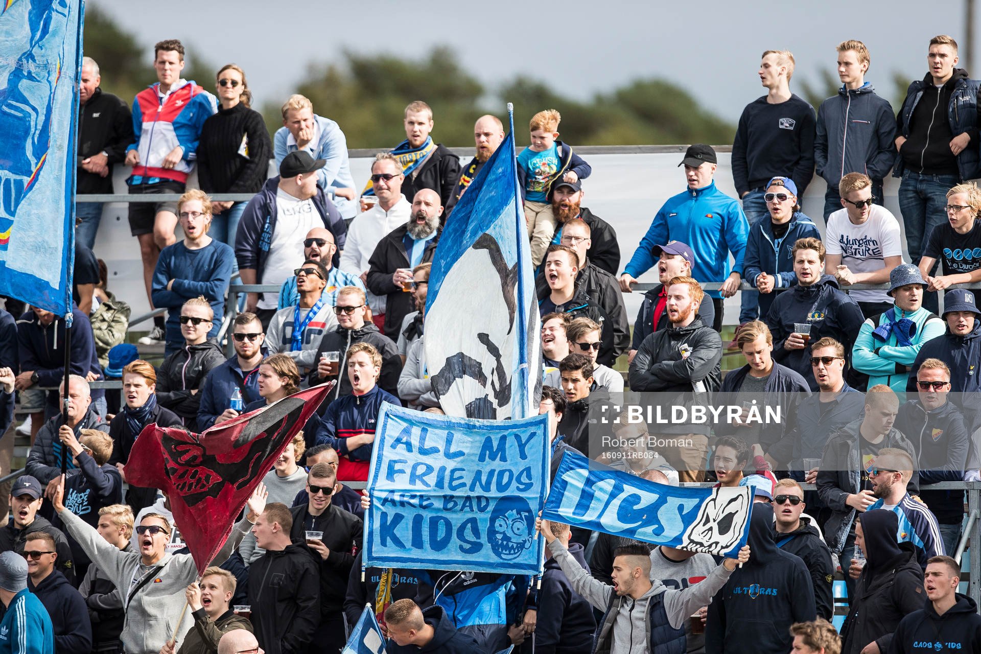 Djurgårdens supportrar