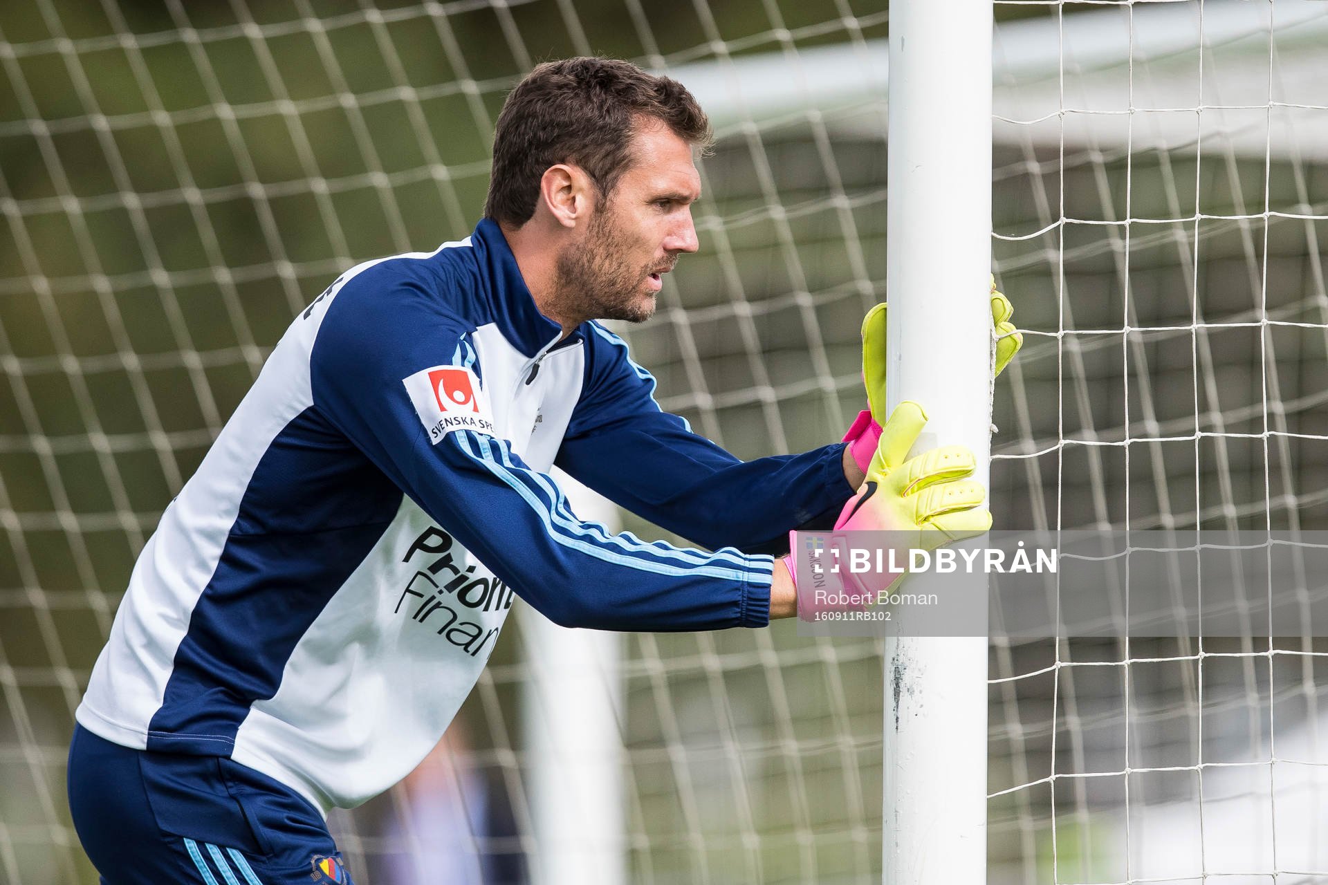 Djurgårdens målvakt Andreas Isaksson