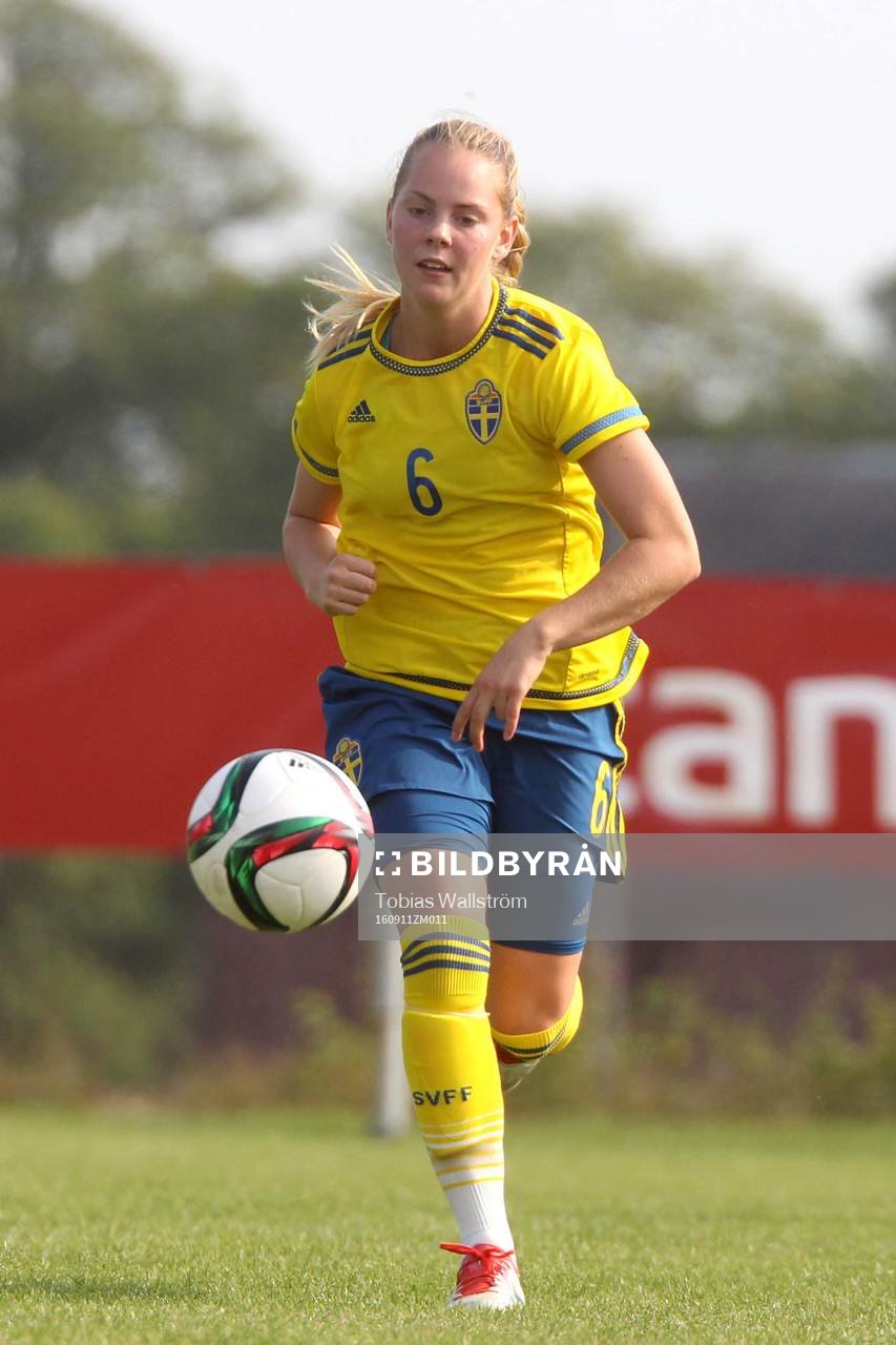 Sveriges nummer 6 Agnes Nyberg
