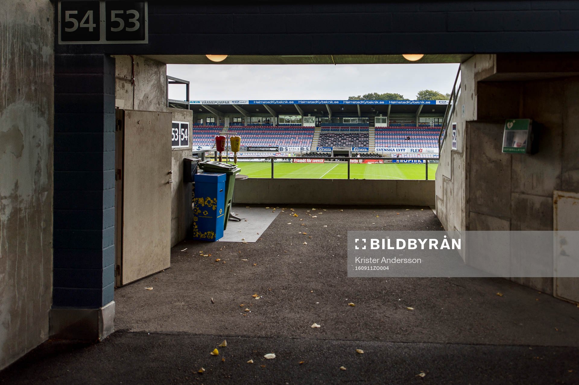 Örjans Vall före fotbollsmatchen i Superettan mellan