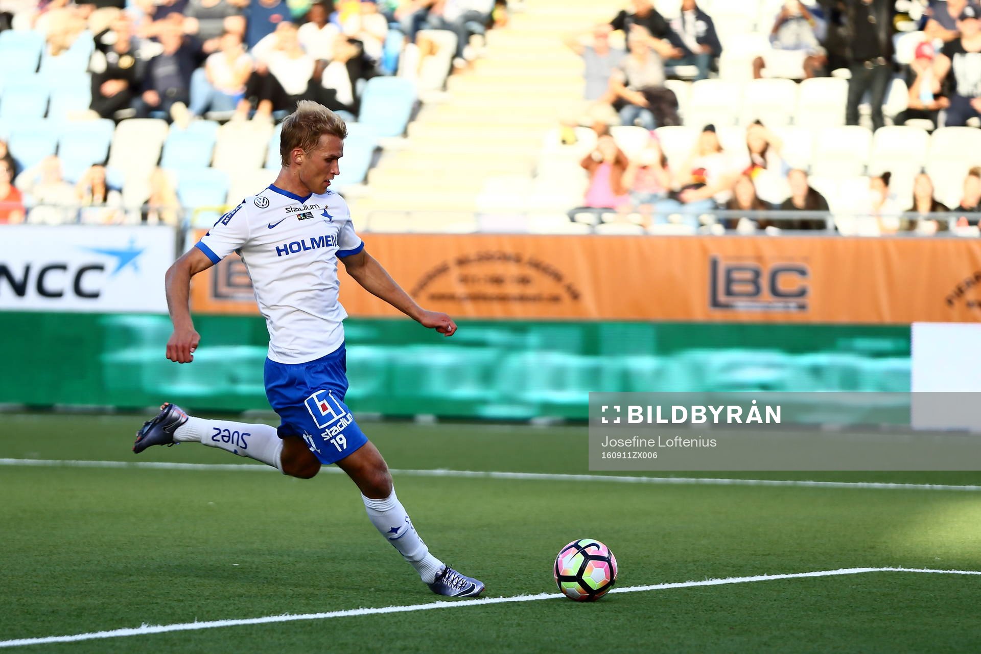 Norrköpings Sebastian Andersson gör mål