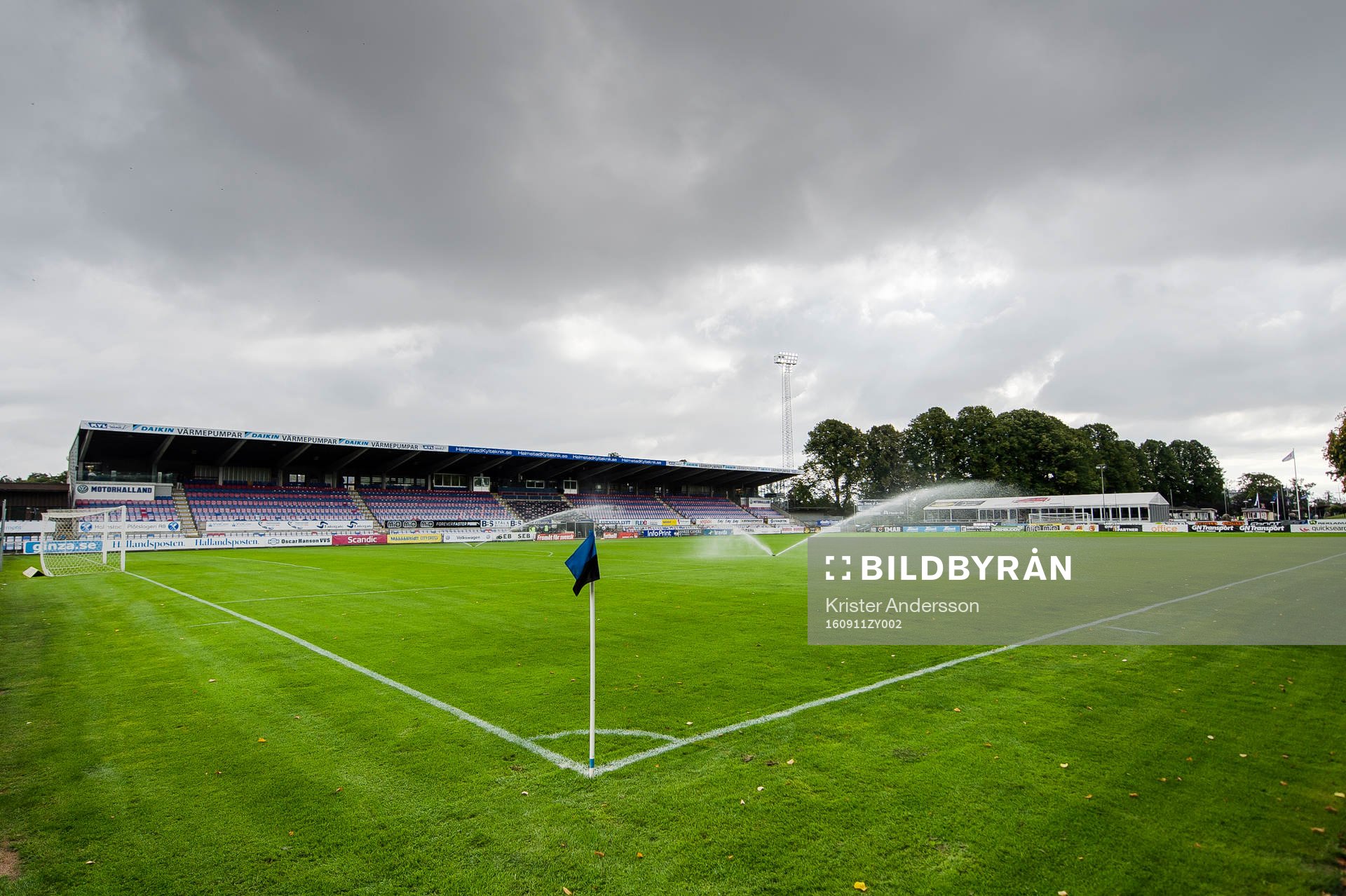 Örjans Vall före fotbollsmatchen i Superettan mellan