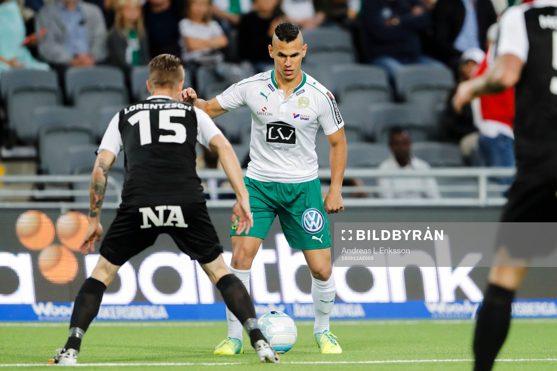 Örebros Martin Lorentzson och Hammarbys Alexssander