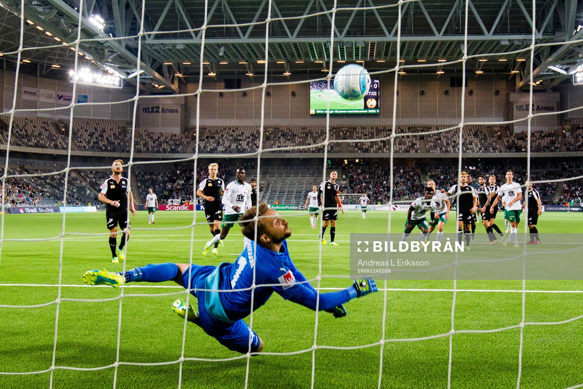Örebros målvakt Oscar Jansson