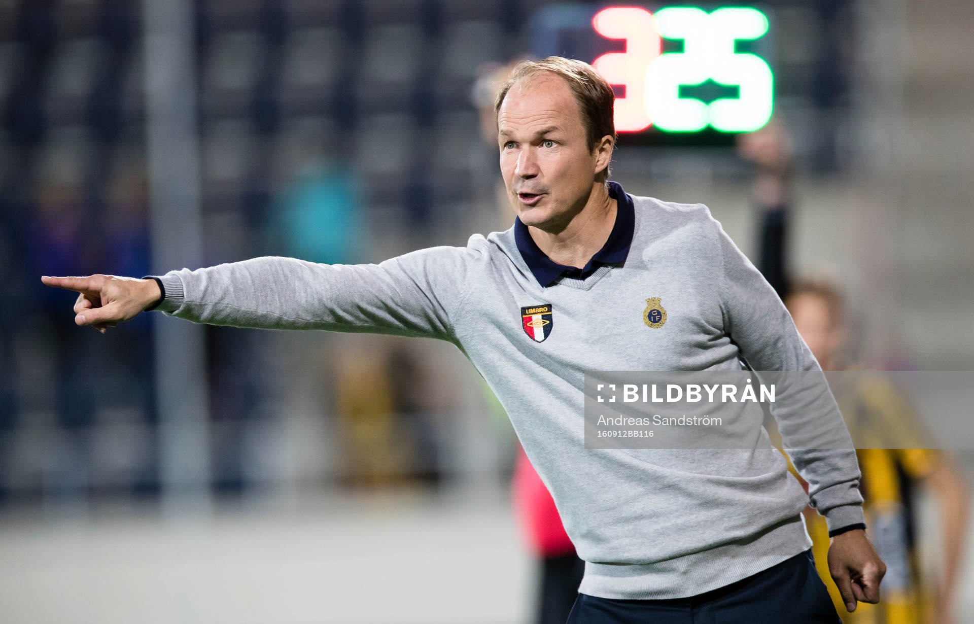 Gefles tränare Thomas Andersson