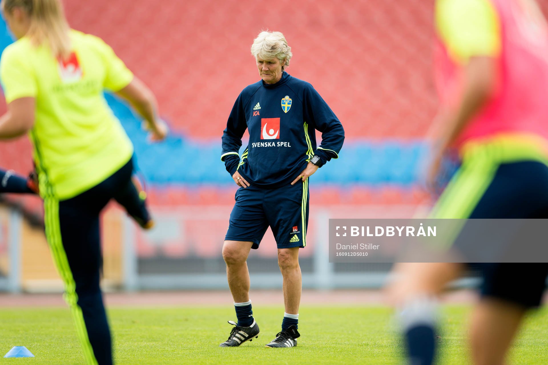 Sveriges förbundskapten Pia Sundhage
