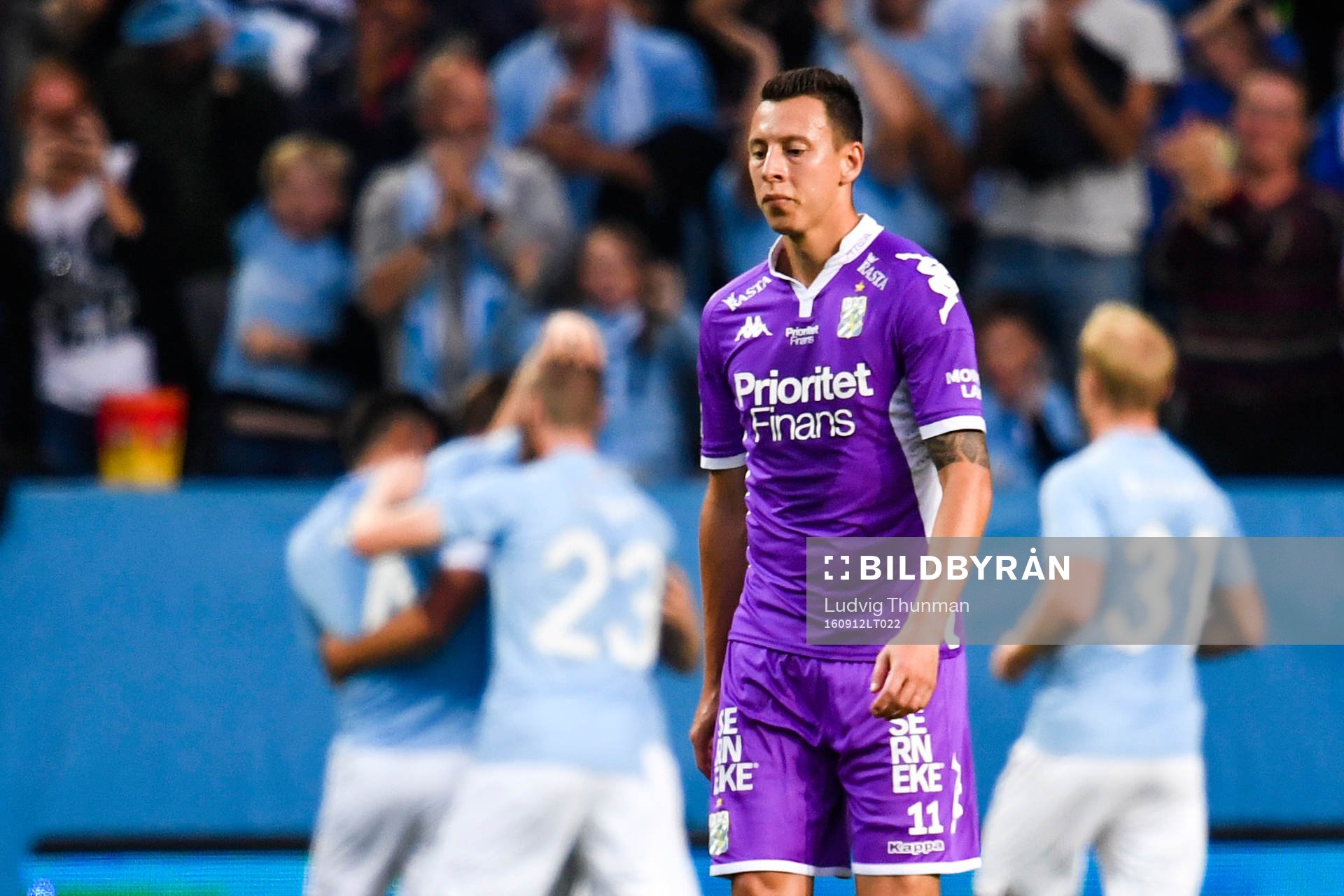 IFK Göteborgs Martin Smedberg Dalence deppar