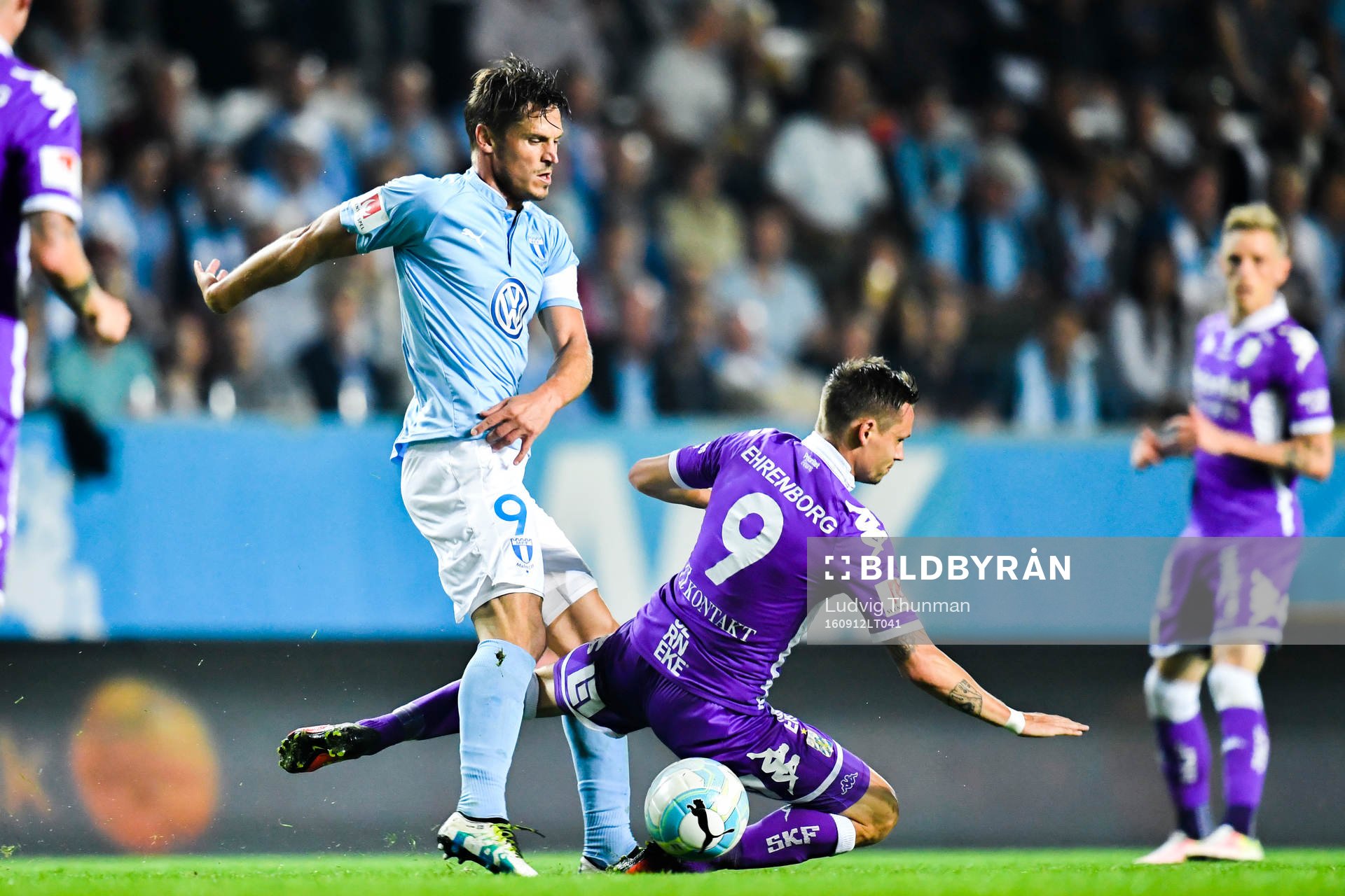 Malmö FFs Markus Rosenberg och IFK Göteborgs Jakob