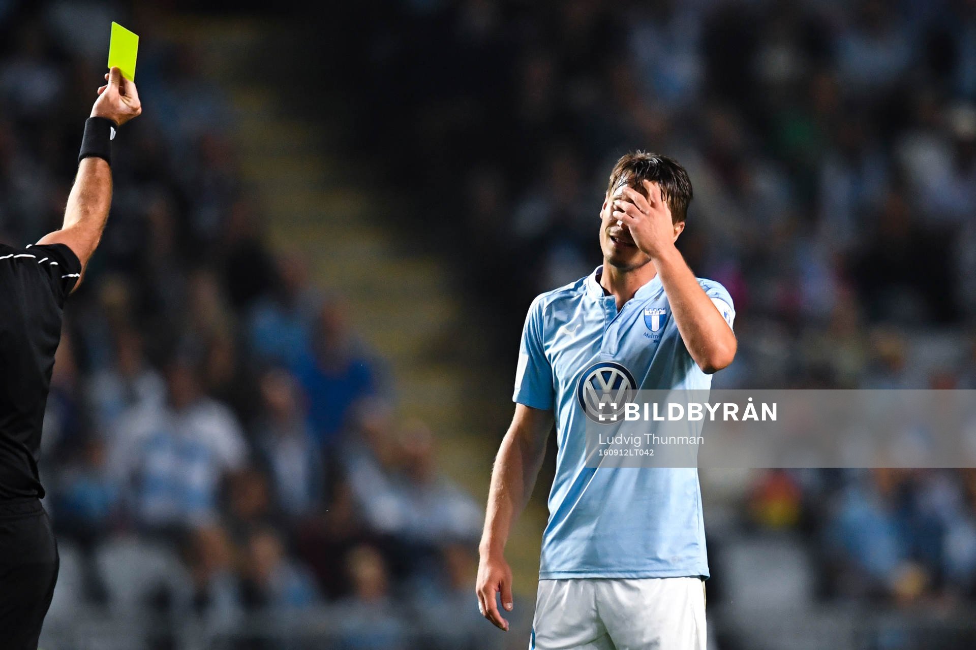 Malmö FFs Markus Rosenberg deppar
