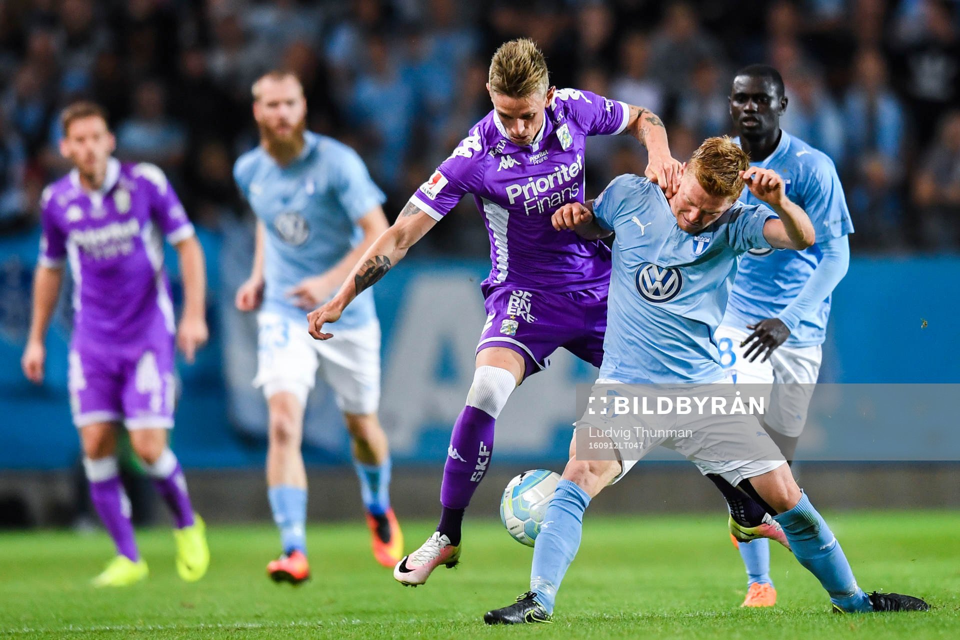 Malmö FFs Anders Christiansen och IFK Göteborgs Sören
