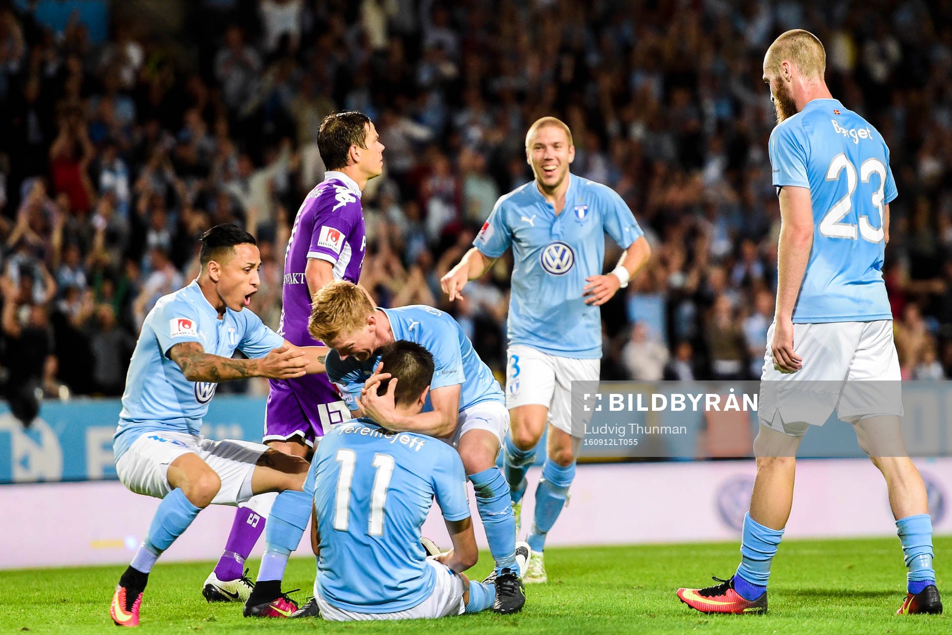 Malmö FFs Yoshimar Yotún, Anders Christiansen och