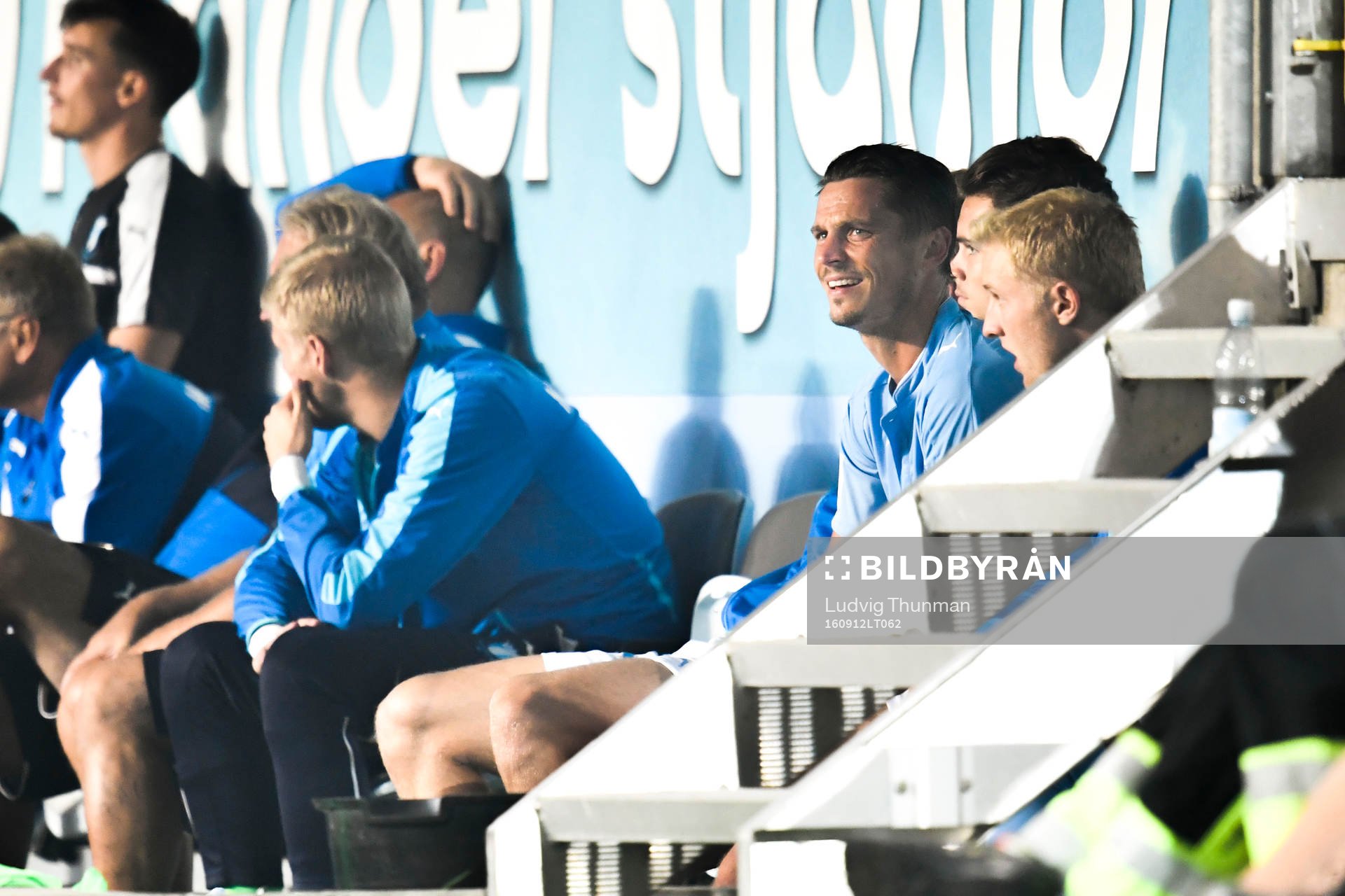 Malmö FFs Markus Rosenberg  tvingas lämna planen