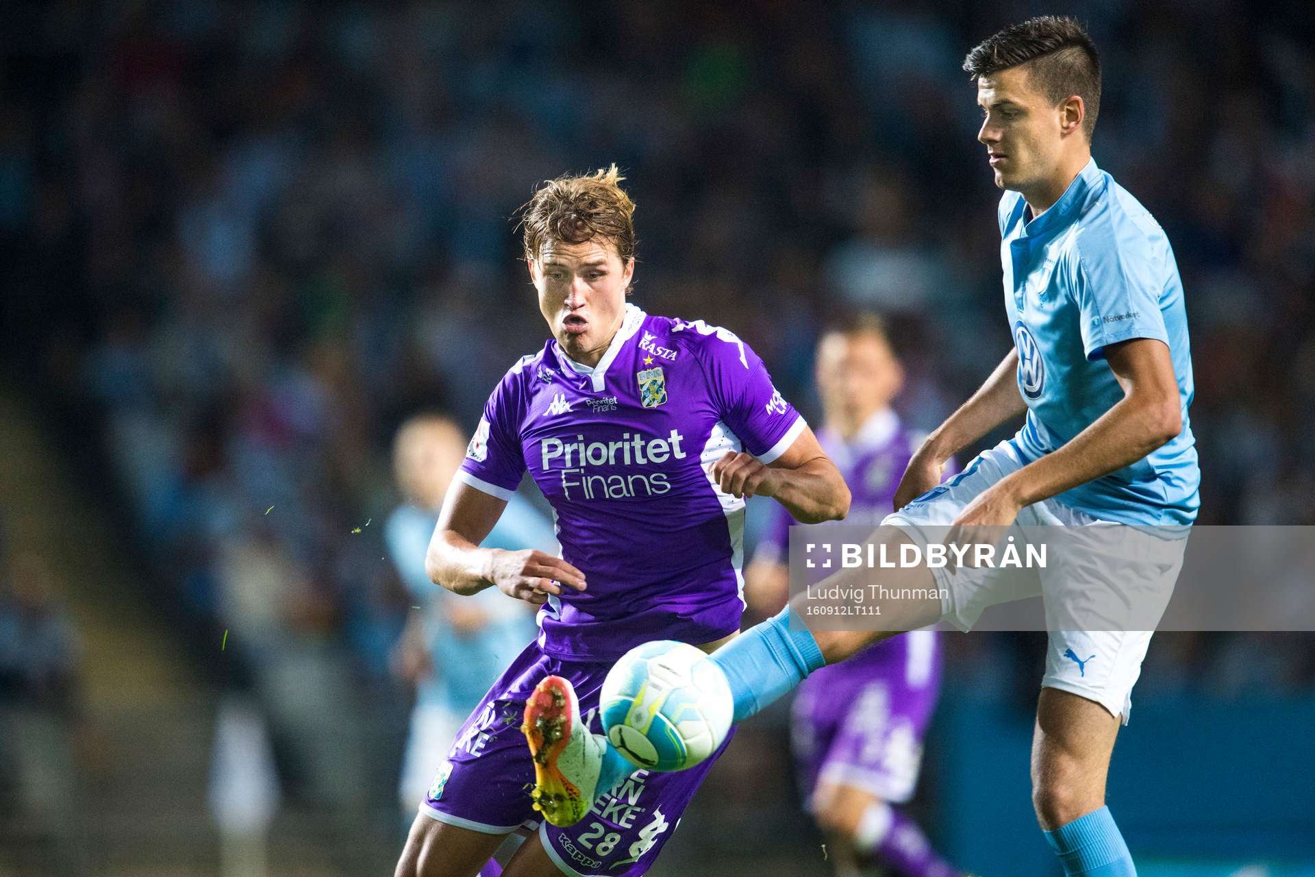 IFK Göteborgs Thomas Rogne och Malmö FFs Alexander