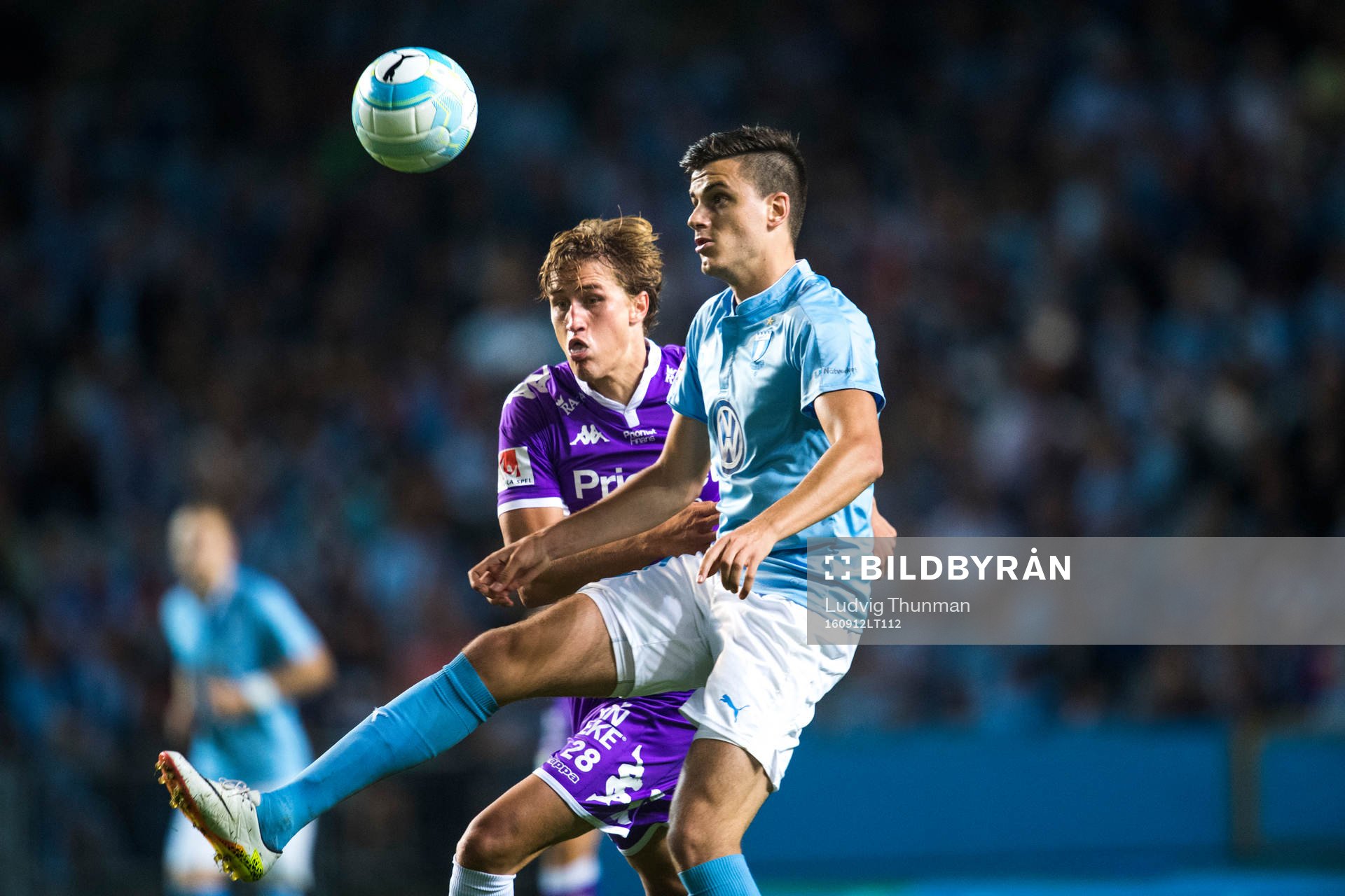 IFK Göteborgs Thomas Rogne och Malmö FFs Alexander