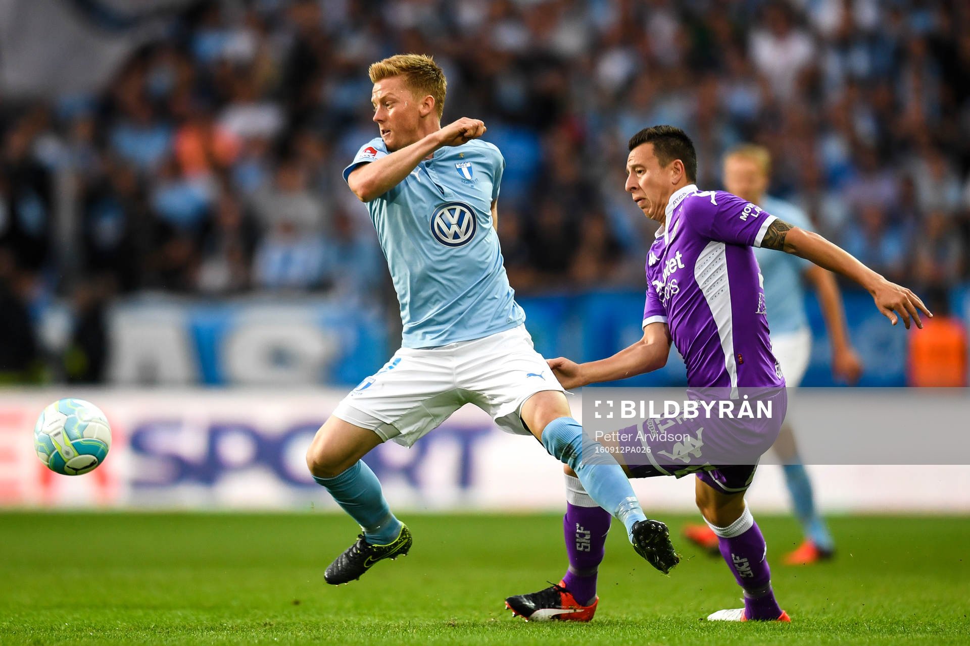 Malmö FFs Anders Christiansen och IFK Göteborgs Martin