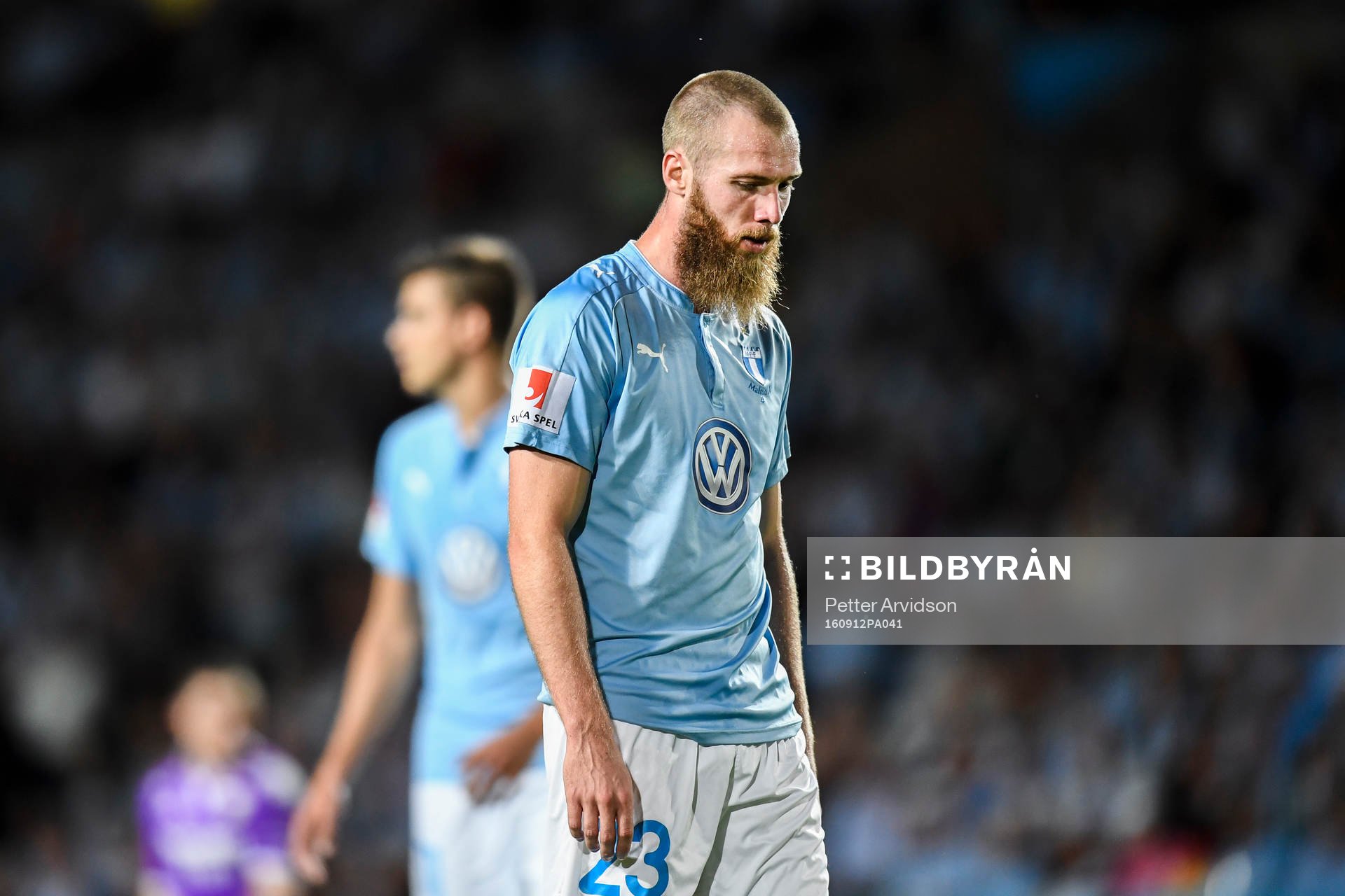 Malmö FFs Jo Inge Berget deppar