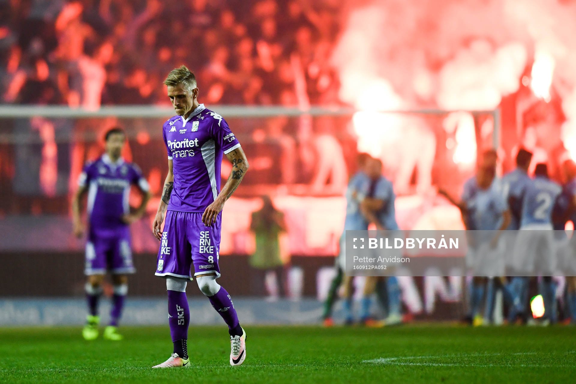 IFK Göteborgs Sören Rieks deppar