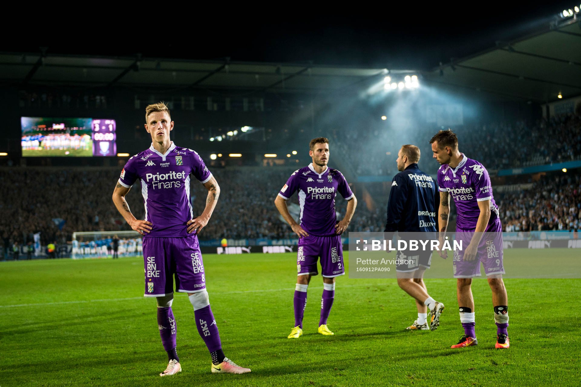 IFK Göteborgs Sören Rieks, Emil Salomonsson och Jakob