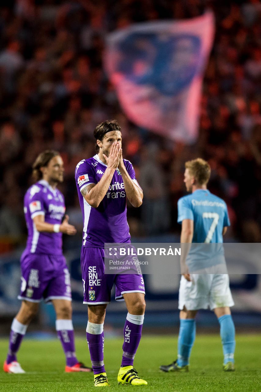 IFK Göteborgs Mattias Bjärsmyr deppar