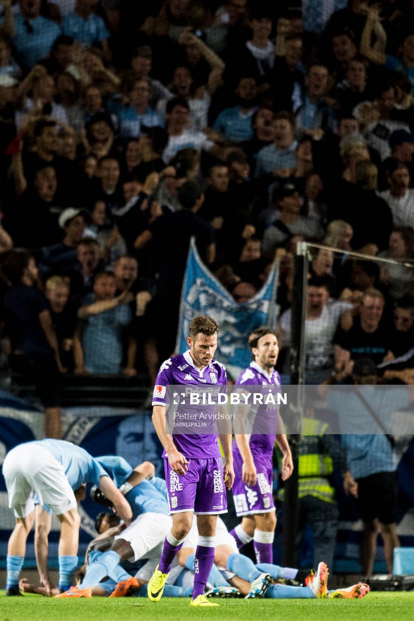 IFK Göteborgs Emil Salomonsson deppar