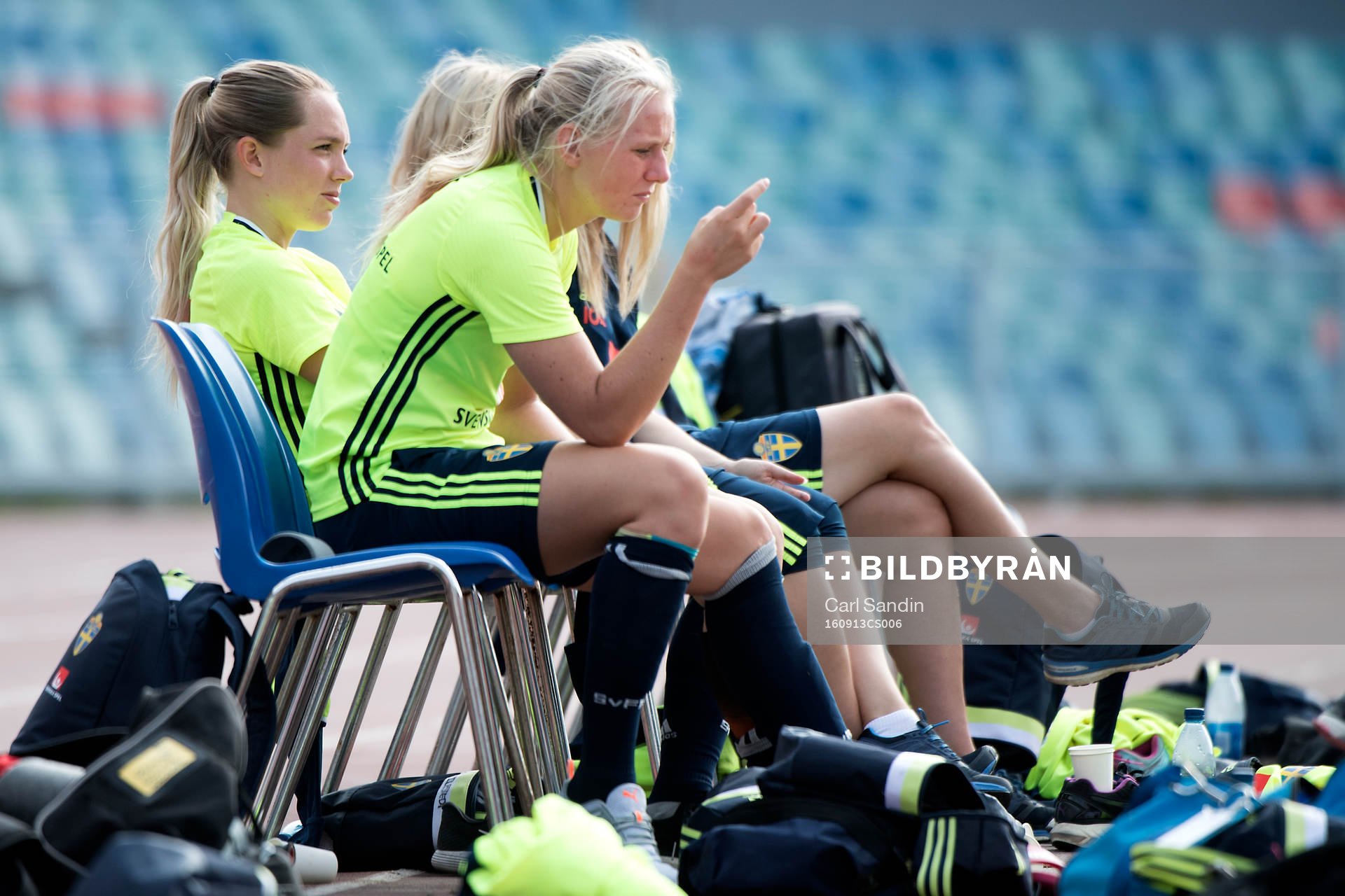 Sveriges Elin Rubensson och Stina Blackstenius